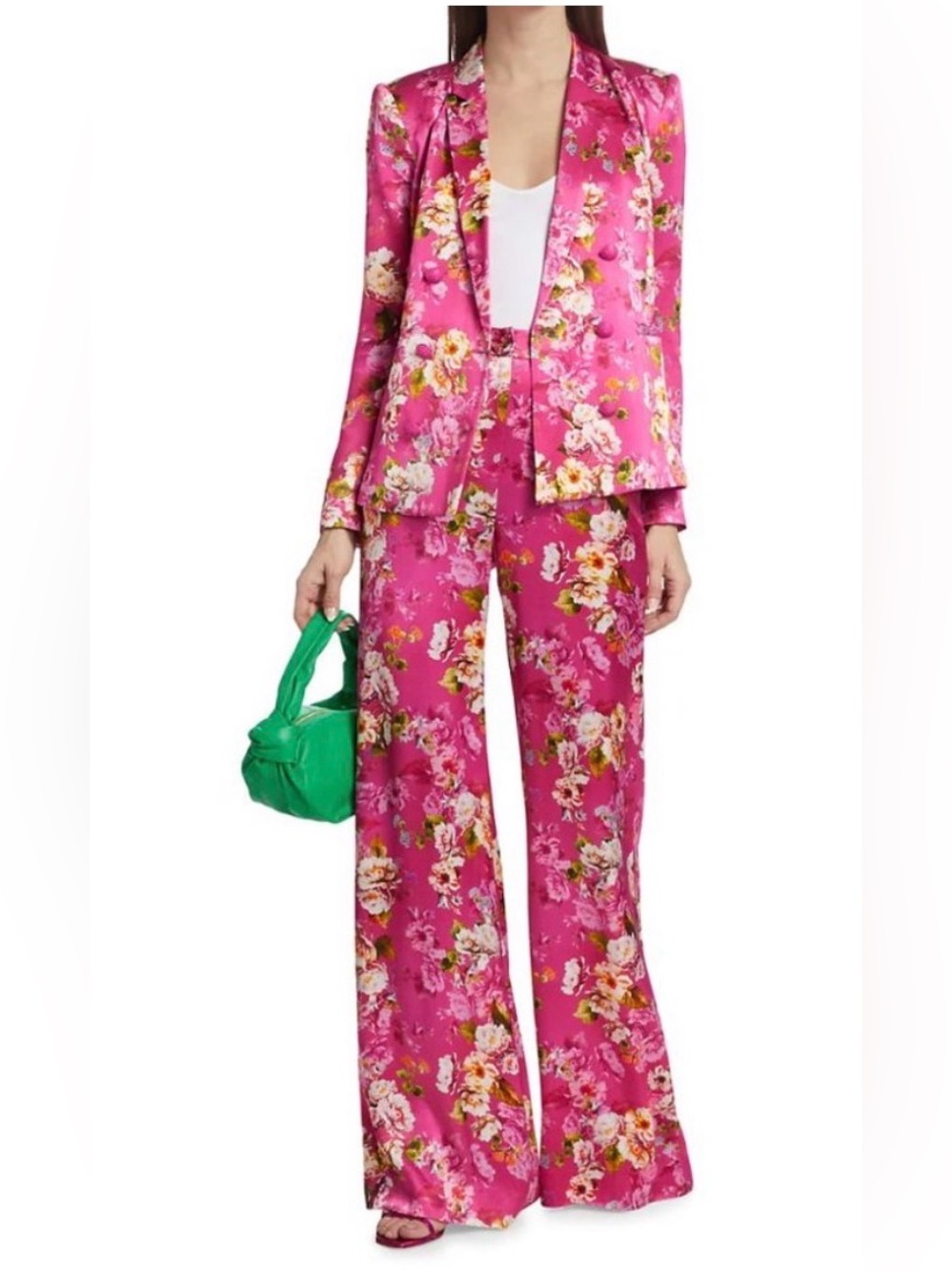 L’AGENCE Colin Double-Breasted Blazer and Matching Pants Set